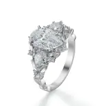 Pierścionek z diamentem gruszka białe złoto SBPZ_051 Pierścionek z diamentem gruszka białe złoto SBPZ_051